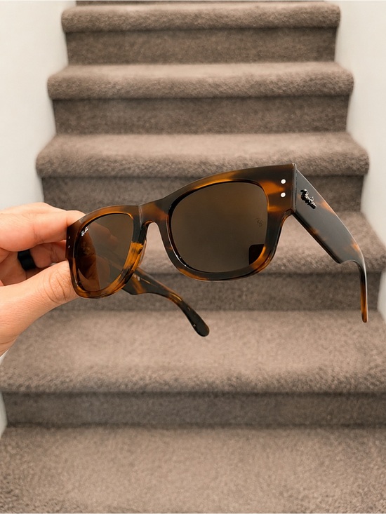 Ray-Ban Accessories - NEW Ray-Ban RB0840s Mega Wayfarer Sunglasses - Brown